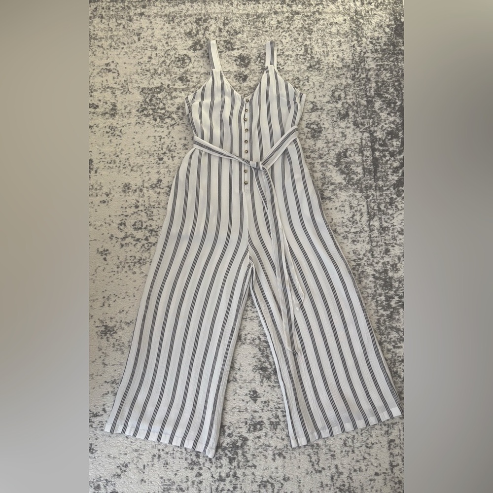 Striped Jumpsuit